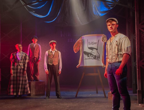 Carl Robinett in Newsies (Watch What Happens 2)